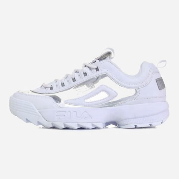 Fila Disruptor 2 Women's Heritage Shoes - White,NZ 592-40372